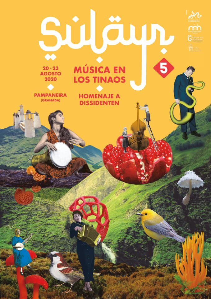El cartel de la quinta edición es obra de la diseñadora Marta Vázquez.